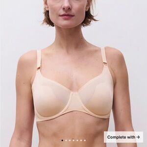 Chantelle pure light unlined bra 34DDDD
